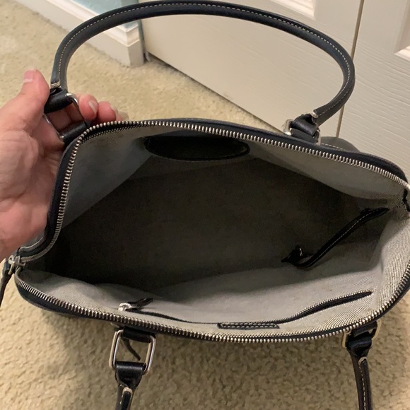 Logo (vintage) Dooney & Bourke carpet bag tote - Picture 4 of 7